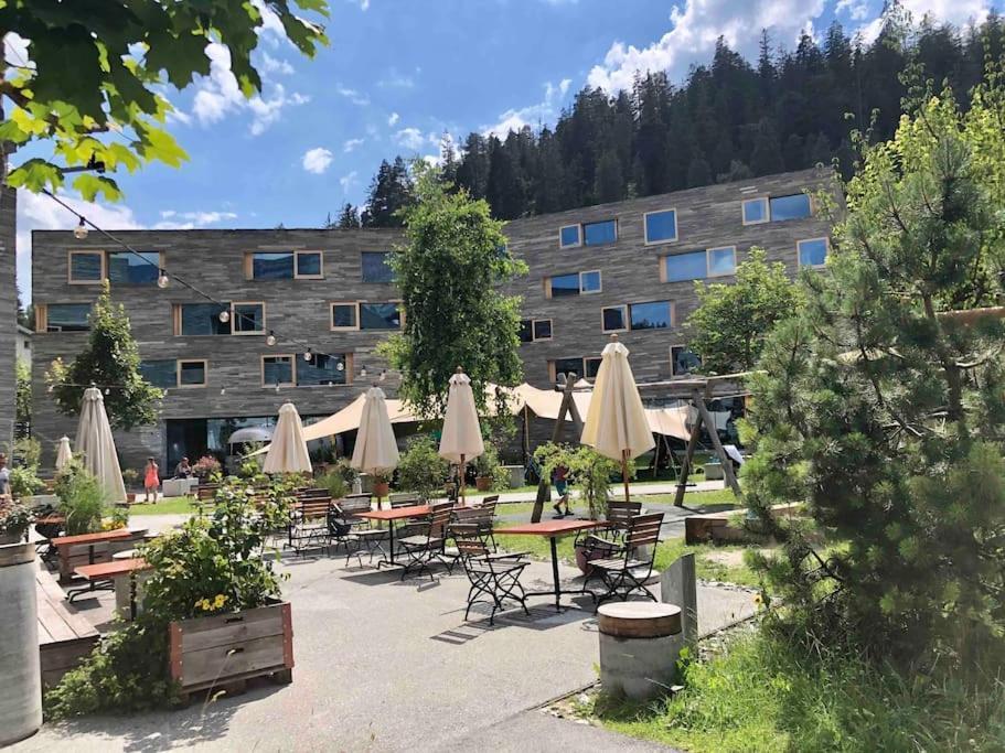 Modern Laax Apt, Swimming Pools, Wellness & Tennis ภายนอก รูปภาพ